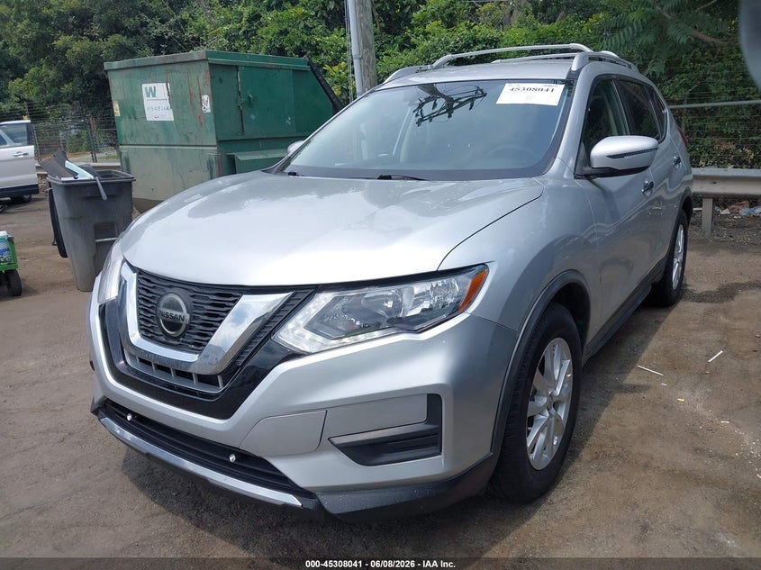 2020 Nissan Rogue VIN KNMAT2MT8LP530739 IAAI salvage auction — RIGHT REAR, Salvage Title, sold $1,650 on 2026-07-16 (photo 2)