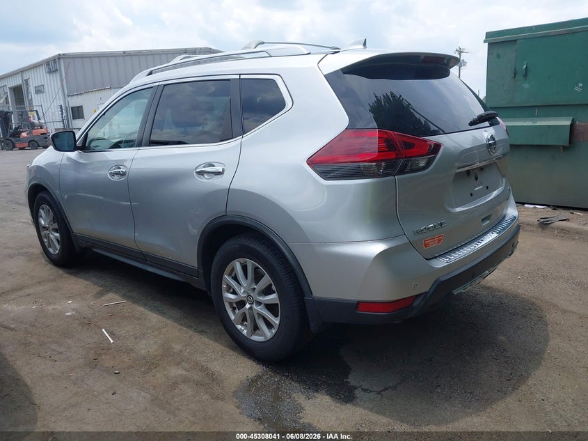 2020 Nissan Rogue VIN KNMAT2MT8LP530739 IAAI salvage auction — RIGHT REAR, Salvage Title, sold $1,650 on 2026-07-16 (photo 3)
