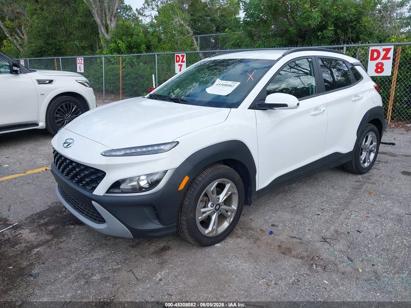 2023 Hyundai Kona VIN KM8K62AB9PU978949 IAAI salvage auction — RIGHT REAR, Salvage Title, sold $6,700 on 2026-07-06 (photo 2)