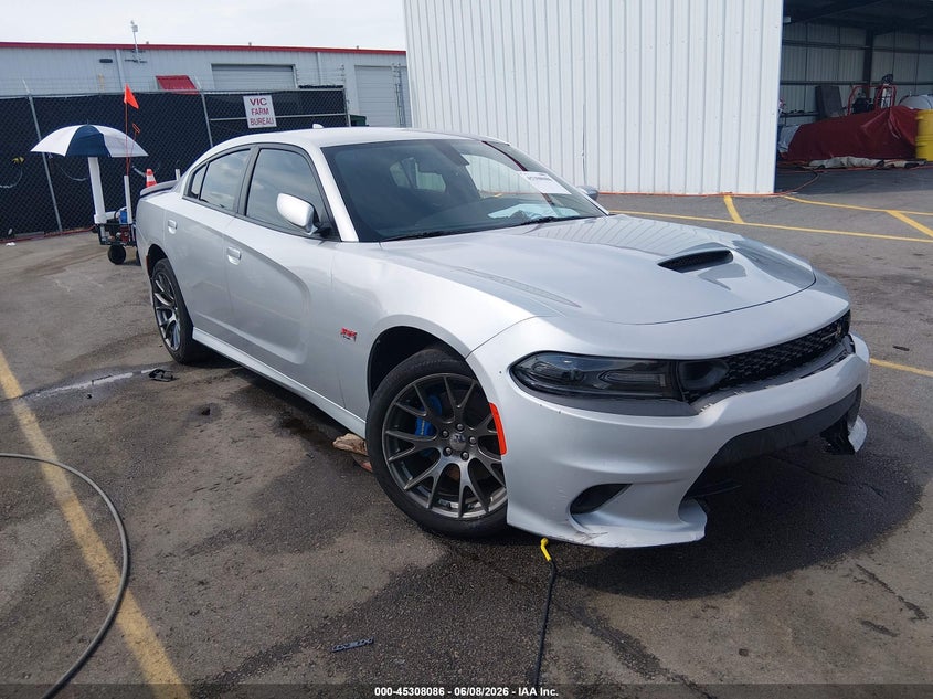 2019 Dodge Charger VIN 2C3CDXGJ5KH756936 IAAI salvage auction — FRONT END, Salvage Title, sold $10,150 on 2026-07-29 (photo 1)