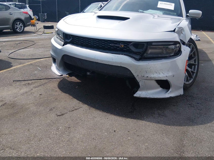 2019 Dodge Charger VIN 2C3CDXGJ5KH756936 IAAI salvage auction — FRONT END, Salvage Title, sold $10,150 on 2026-07-29 (photo 6)