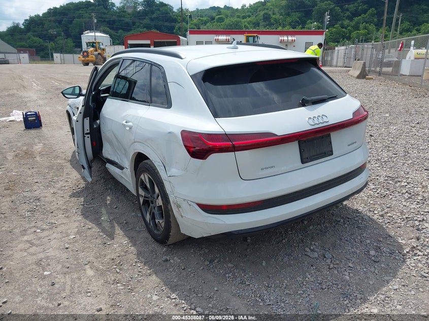 2022 Audi E-tron VIN WA1AAAGE7NB005095 IAAI salvage auction — LEFT SIDE, Salvage Title, sold $9,950 on 2026-07-16 (photo 3)