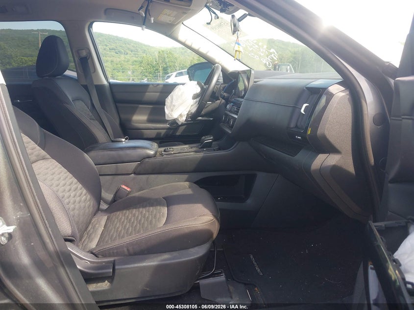 2022 Nissan Pathfinder VIN 5N1DR3BC9NC214342 IAAI salvage auction — FRONT END, Salvage Title, sold $6,700 on 2026-07-09 (photo 5)