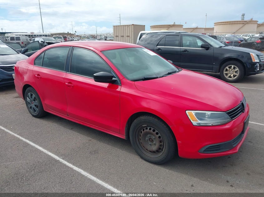 2013 Volkswagen Jetta VIN 3VW2K7AJ0DM260904 IAAI salvage auction — NORMAL WEAR, Clear (Hawaii), sold $100 on 2026-07-28 (photo 1)
