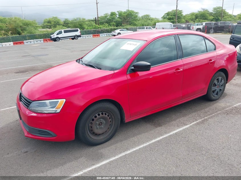 2013 Volkswagen Jetta VIN 3VW2K7AJ0DM260904 IAAI salvage auction — NORMAL WEAR, Clear (Hawaii), sold $100 on 2026-07-28 (photo 2)