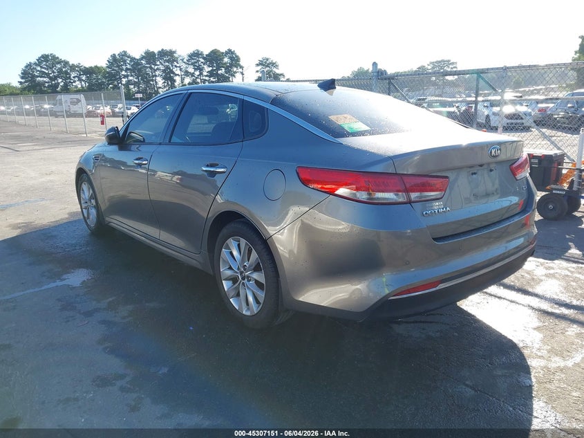 2018 Kia Optima VIN 5XXGU4L37JG247919 IAAI salvage auction — NORMAL WEAR, Repossession Paperwork (Georgia), sold $1,250 on 2026-07-22 (photo 3)