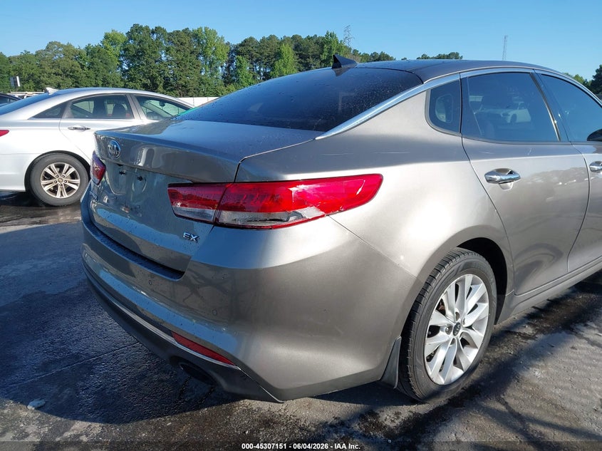 2018 Kia Optima VIN 5XXGU4L37JG247919 IAAI salvage auction — NORMAL WEAR, Repossession Paperwork (Georgia), sold $1,250 on 2026-07-22 (photo 6)