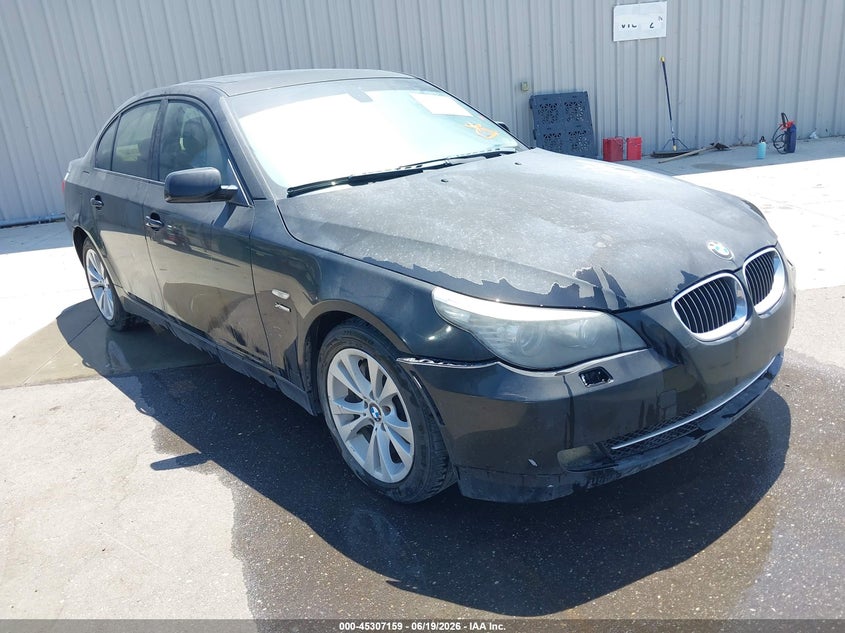 2009 BMW 5 series VIN WBANV93549C133193 IAAI salvage auction — NORMAL WEAR, Clear (Arizona), sold $125 on 2026-07-30 (photo 1)