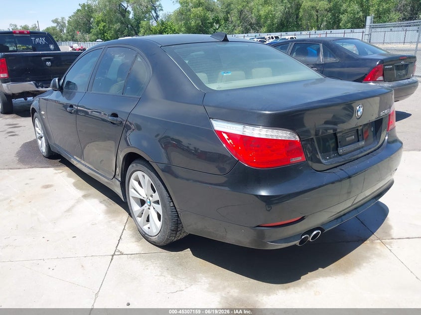 2009 BMW 5 series VIN WBANV93549C133193 IAAI salvage auction — NORMAL WEAR, Clear (Arizona), sold $125 on 2026-07-30 (photo 3)