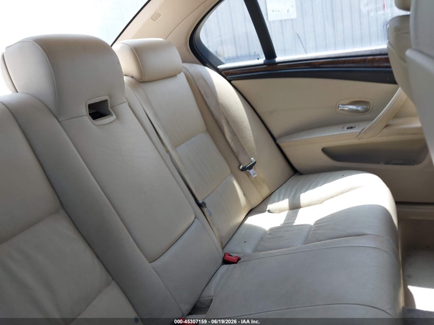 2009 BMW 5 series VIN WBANV93549C133193 IAAI salvage auction — NORMAL WEAR, Clear (Arizona), sold $125 on 2026-07-30 (photo 8)