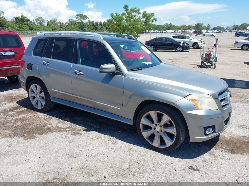 2010 Mercedes-benz Glk-class VIN WDCGG8HB5AF432722 IAAI salvage auction — NORMAL WEAR, Clear (Florida), sold $425 on 2026-07-16 (photo 1)