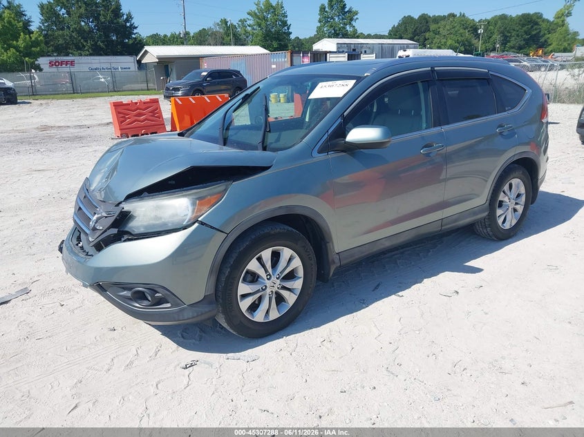 2012 Honda Cr-v VIN JHLRM3H79CC003208 IAAI salvage auction — FRONT END, Salvage (North Carolina), sold $1,950 on 2026-07-10 (photo 2)