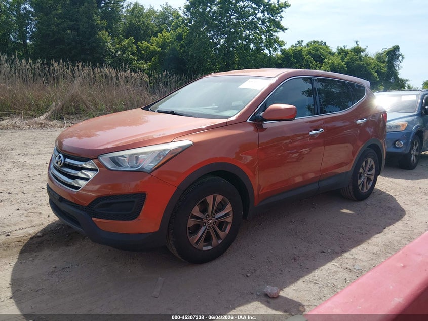 2015 Hyundai Santa fe VIN 5XYZTDLB7FG233217 IAAI salvage auction — NORMAL WEAR, Salvage Title, sold $1,500 on 2026-07-30 (photo 2)