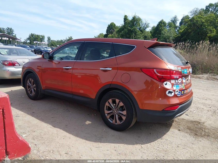 2015 Hyundai Santa fe VIN 5XYZTDLB7FG233217 IAAI salvage auction — NORMAL WEAR, Salvage Title, sold $1,500 on 2026-07-30 (photo 3)