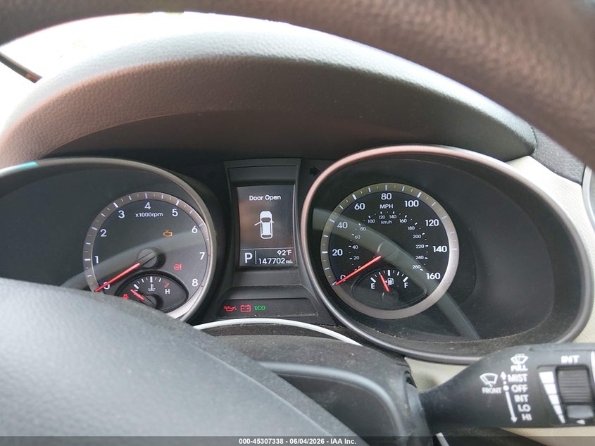 2015 Hyundai Santa fe VIN 5XYZTDLB7FG233217 IAAI salvage auction — NORMAL WEAR, Salvage Title, sold $1,500 on 2026-07-30 (photo 7)