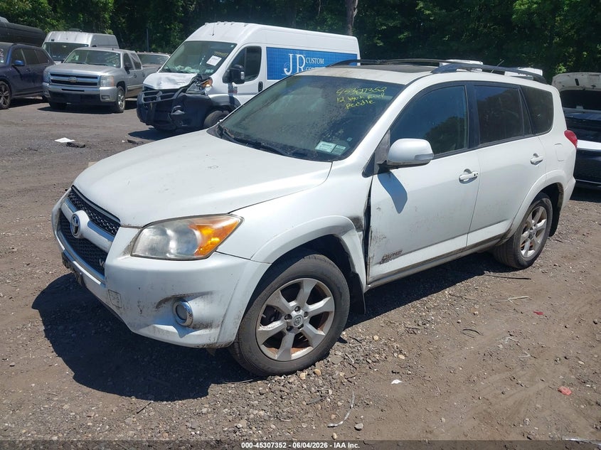 2012 Toyota Rav4 VIN JTMDK4DV1C5109079 IAAI salvage auction — NORMAL WEAR, Clear (New York), sold $2,850 on 2026-07-07 (photo 2)