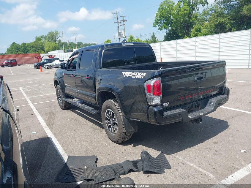 2021 Toyota Tacoma VIN 3TYCZ5AN7MT010784 IAAI salvage auction — FRONT END, Salvage Title, sold $11,150 on 2026-07-18 (photo 3)