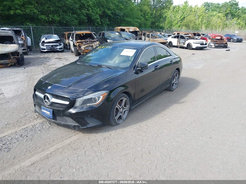 2014 Mercedes-benz Cla-klasse VIN WDDSJ4GB7EN120740 IAAI salvage auction — UNKNOWN, Salvage Title, sold $775 on 2026-07-28 (photo 2)