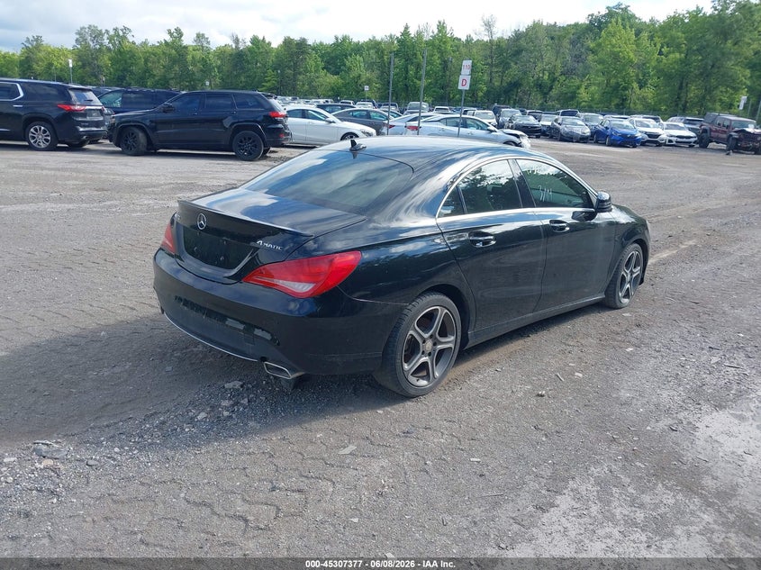 2014 Mercedes-benz Cla-klasse VIN WDDSJ4GB7EN120740 IAAI salvage auction — UNKNOWN, Salvage Title, sold $775 on 2026-07-28 (photo 4)