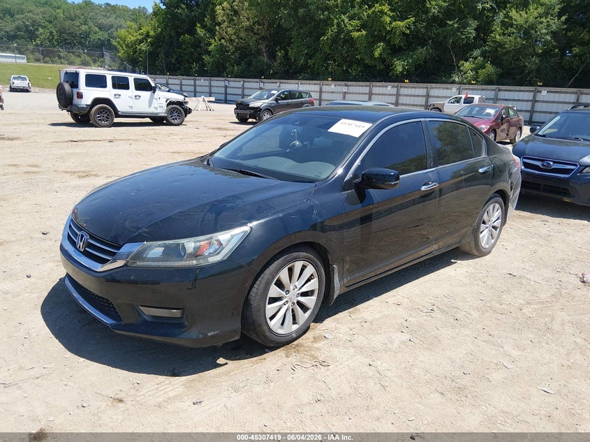 2015 Honda Accord VIN 1HGCR2F85FA088673 IAAI salvage auction — RIGHT SIDE, Salvage Title, sold $1,850 on 2026-07-18 (photo 2)