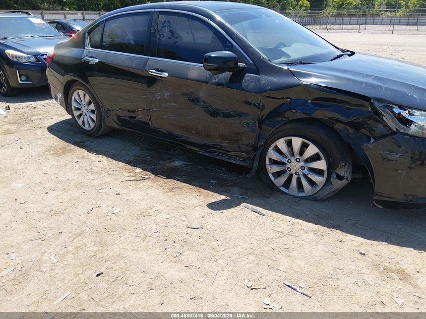2015 Honda Accord VIN 1HGCR2F85FA088673 IAAI salvage auction — RIGHT SIDE, Salvage Title, sold $1,850 on 2026-07-18 (photo 6)