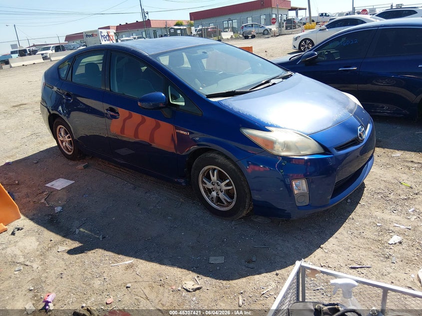 2011 Toyota Prius VIN JTDKN3DU3B1392784 IAAI salvage auction — NORMAL WEAR, Clear (Tennessee), sold $525 on 2026-07-16 (photo 1)