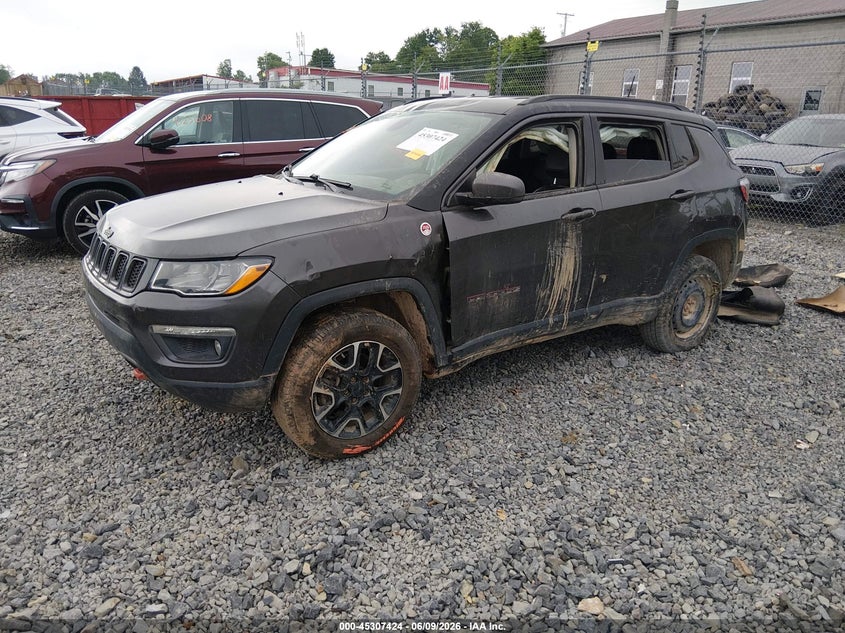 2020 Jeep Compass VIN 3C4NJDDB3LT223985 IAAI salvage auction — ENGINE DAMAGE, Salvage (West Virginia), sold $600 on 2026-07-30 (photo 2)