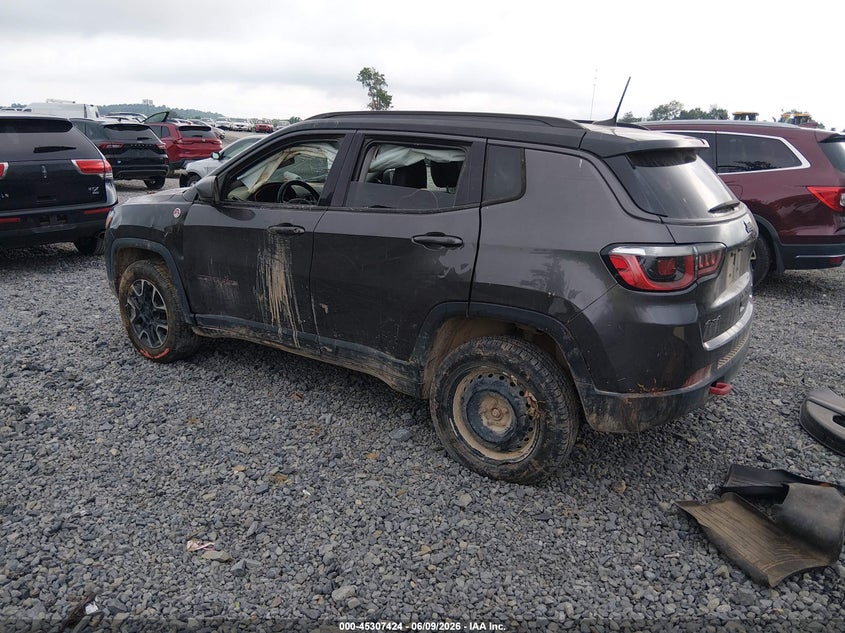 2020 Jeep Compass VIN 3C4NJDDB3LT223985 IAAI salvage auction — ENGINE DAMAGE, Salvage (West Virginia), sold $600 on 2026-07-30 (photo 3)
