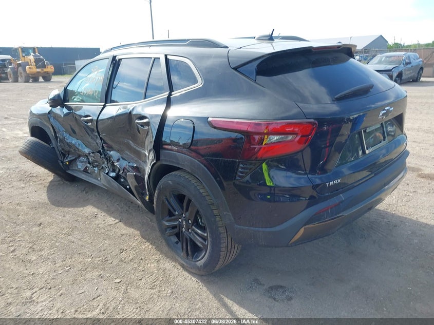 2025 Chevrolet Trax VIN KL77LKEP3SC207228 IAAI salvage auction — LEFT SIDE, Scrap (Michigan), sold $5,450 on 2026-07-30 (photo 3)
