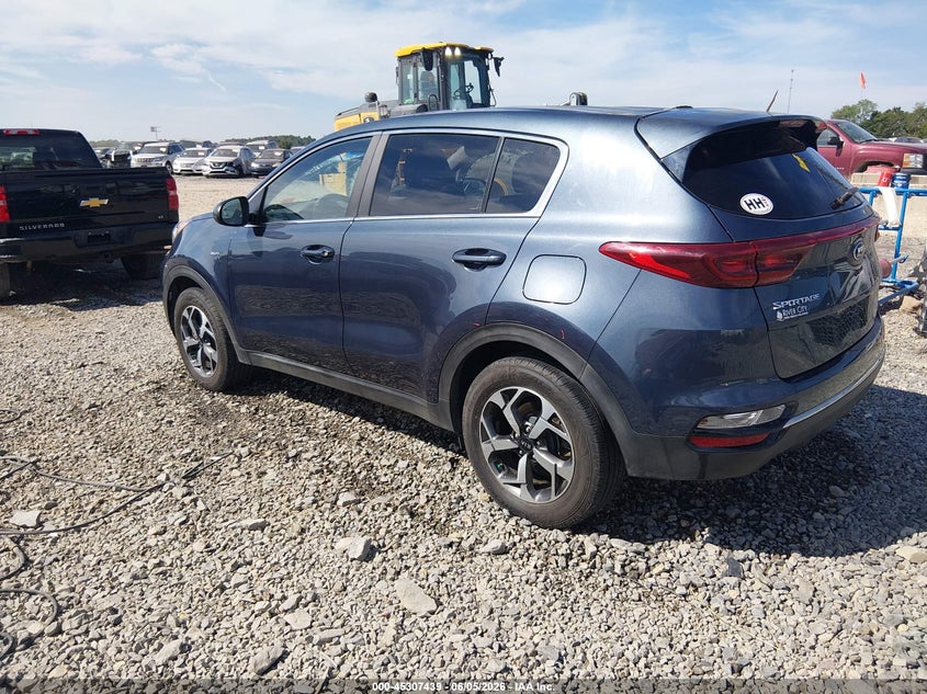2020 Kia Sportage VIN KNDPMCAC3L7731837 IAAI salvage auction — ROOF, Salvage Title, sold $3,900 on 2026-07-29 (photo 3)