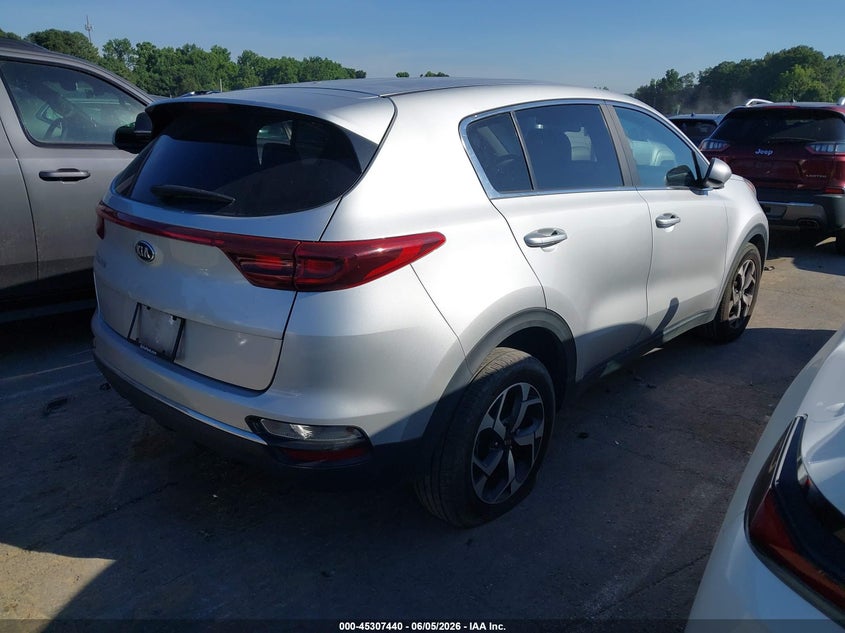 2022 Kia Sportage VIN KNDPM3AC1N7014792 IAAI salvage auction — THEFT, Salvage Title, sold $4,650 on 2026-07-13 (photo 4)