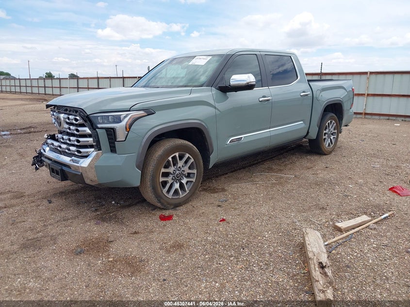 2024 Toyota Tundra VIN 5TFMA5DB7RX211840 IAAI salvage auction — RIGHT FRONT, Salvage Title, sold $31,450 on 2026-07-20 (photo 2)