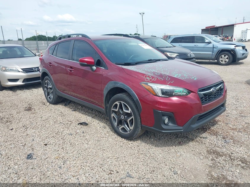2018 Subaru Xv VIN JF2GTAJC1J8329055 IAAI salvage auction — HAIL, Salvage Title, sold $2,350 on 2026-07-14 (photo 1)