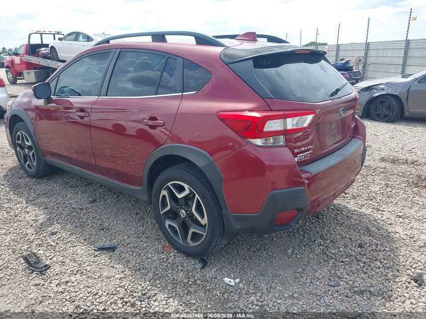 2018 Subaru Xv VIN JF2GTAJC1J8329055 IAAI salvage auction — HAIL, Salvage Title, sold $2,350 on 2026-07-14 (photo 3)