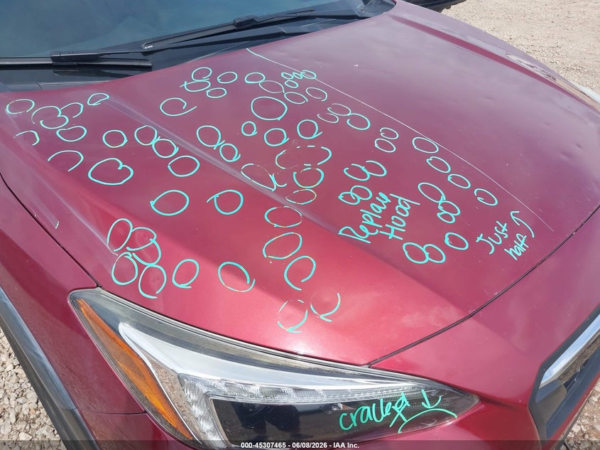 2018 Subaru Xv VIN JF2GTAJC1J8329055 IAAI salvage auction — HAIL, Salvage Title, sold $2,350 on 2026-07-14 (photo 6)