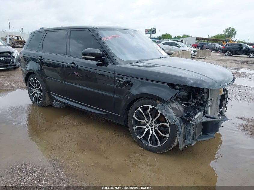 2021 Land rover Range rover sport VIN SALWR2SUXMA758755 IAAI salvage auction — FRONT END, Salvage Title, sold $13,700 on 2026-07-12 (photo 1)