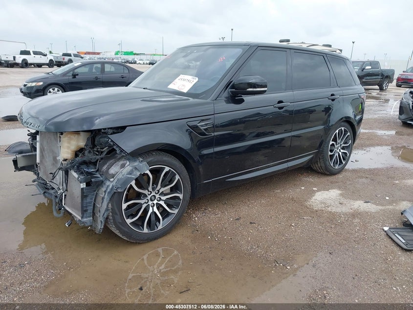 2021 Land rover Range rover sport VIN SALWR2SUXMA758755 IAAI salvage auction — FRONT END, Salvage Title, sold $13,700 on 2026-07-12 (photo 2)