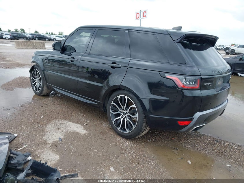 2021 Land rover Range rover sport VIN SALWR2SUXMA758755 IAAI salvage auction — FRONT END, Salvage Title, sold $13,700 on 2026-07-12 (photo 3)
