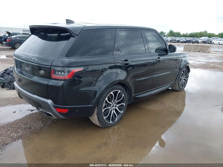 2021 Land rover Range rover sport VIN SALWR2SUXMA758755 IAAI salvage auction — FRONT END, Salvage Title, sold $13,700 on 2026-07-12 (photo 4)