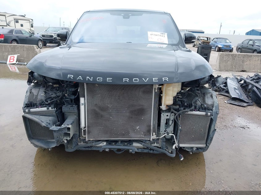 2021 Land rover Range rover sport VIN SALWR2SUXMA758755 IAAI salvage auction — FRONT END, Salvage Title, sold $13,700 on 2026-07-12 (photo 6)