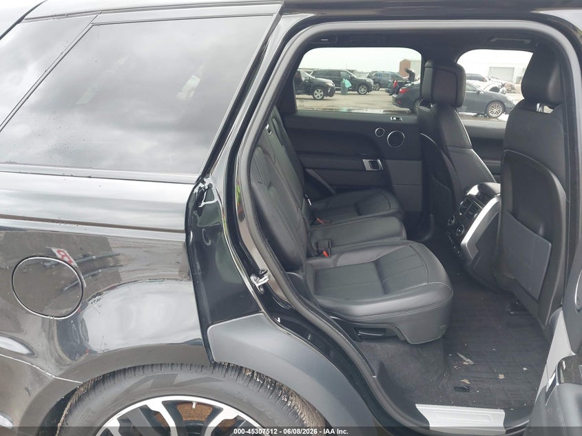 2021 Land rover Range rover sport VIN SALWR2SUXMA758755 IAAI salvage auction — FRONT END, Salvage Title, sold $13,700 on 2026-07-12 (photo 8)