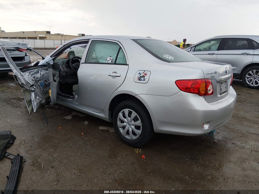 2010 Toyota Corolla VIN 1NXBU4EE0AZ251843 IAAI salvage auction — LEFT SIDE, Salvage (Kansas), sold $2,100 on 2026-07-10 (photo 3)