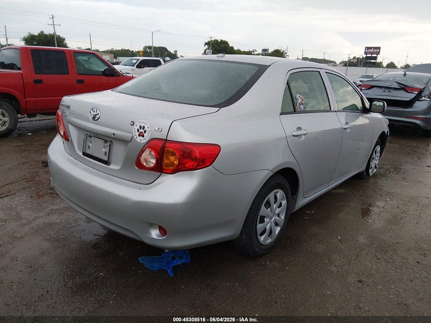 2010 Toyota Corolla VIN 1NXBU4EE0AZ251843 IAAI salvage auction — LEFT SIDE, Salvage (Kansas), sold $2,100 on 2026-07-10 (photo 4)