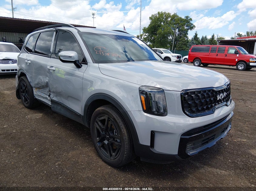 2024 Kia Telluride VIN 5XYP5DGC2RG565008 IAAI salvage auction — RIGHT SIDE, Salvage Title, sold $13,300 on 2026-07-22 (photo 1)