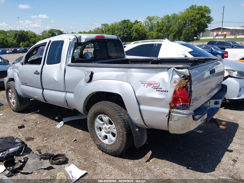 2006 Toyota Tacoma VIN 5TEUU42N66Z188571 IAAI salvage auction — ROLLOVER, Salvage (Tennessee), sold $1,450 on 2026-07-09 (photo 3)