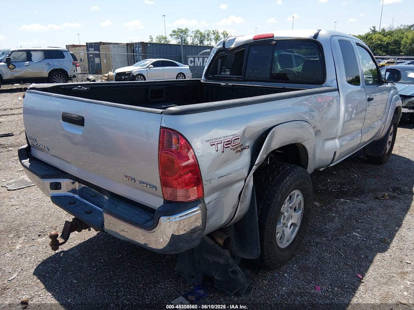2006 Toyota Tacoma VIN 5TEUU42N66Z188571 IAAI salvage auction — ROLLOVER, Salvage (Tennessee), sold $1,450 on 2026-07-09 (photo 4)