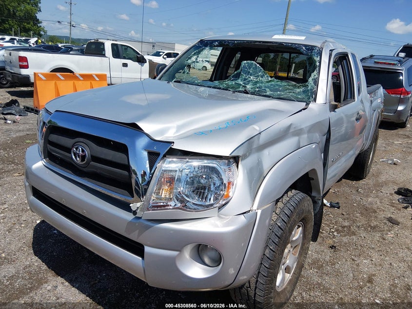 2006 Toyota Tacoma VIN 5TEUU42N66Z188571 IAAI salvage auction — ROLLOVER, Salvage (Tennessee), sold $1,450 on 2026-07-09 (photo 6)