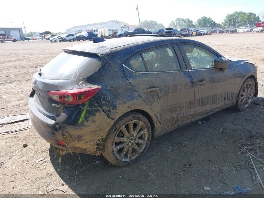 2015 Mazda 3 VIN JM1BM1M34F1238055 IAAI salvage auction — FRONT END, Salvage Title, sold $700 on 2026-08-01 (photo 4)