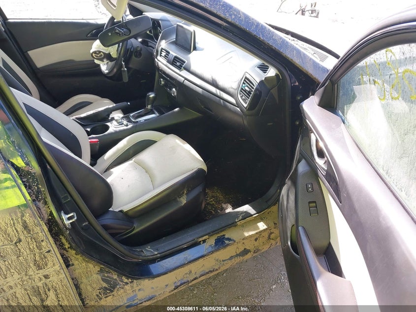 2015 Mazda 3 VIN JM1BM1M34F1238055 IAAI salvage auction — FRONT END, Salvage Title, sold $700 on 2026-08-01 (photo 5)