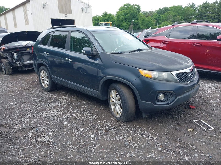 2011 Kia Sorento VIN 5XYKU3A15BG017802 IAAI salvage auction — FRONT END, Clear (New York), sold $1,125 on 2026-07-07 (photo 1)